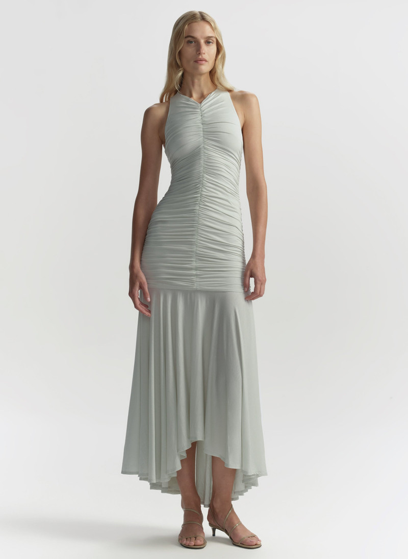 A.L.C. Ayla Ruched Knit Midi Dress outlook