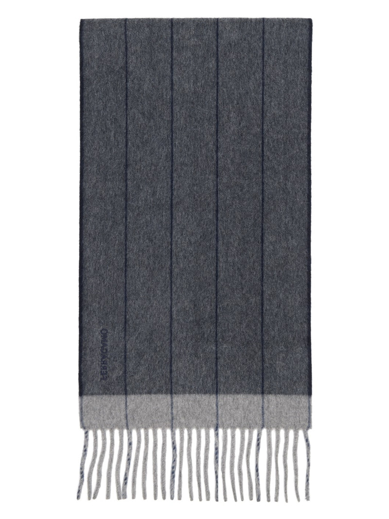 자수 로고 scarf 1