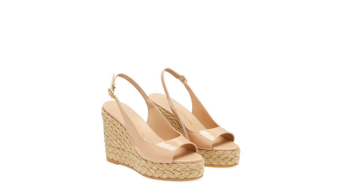 Island Peep-Toe Espadrille Wedge - 2