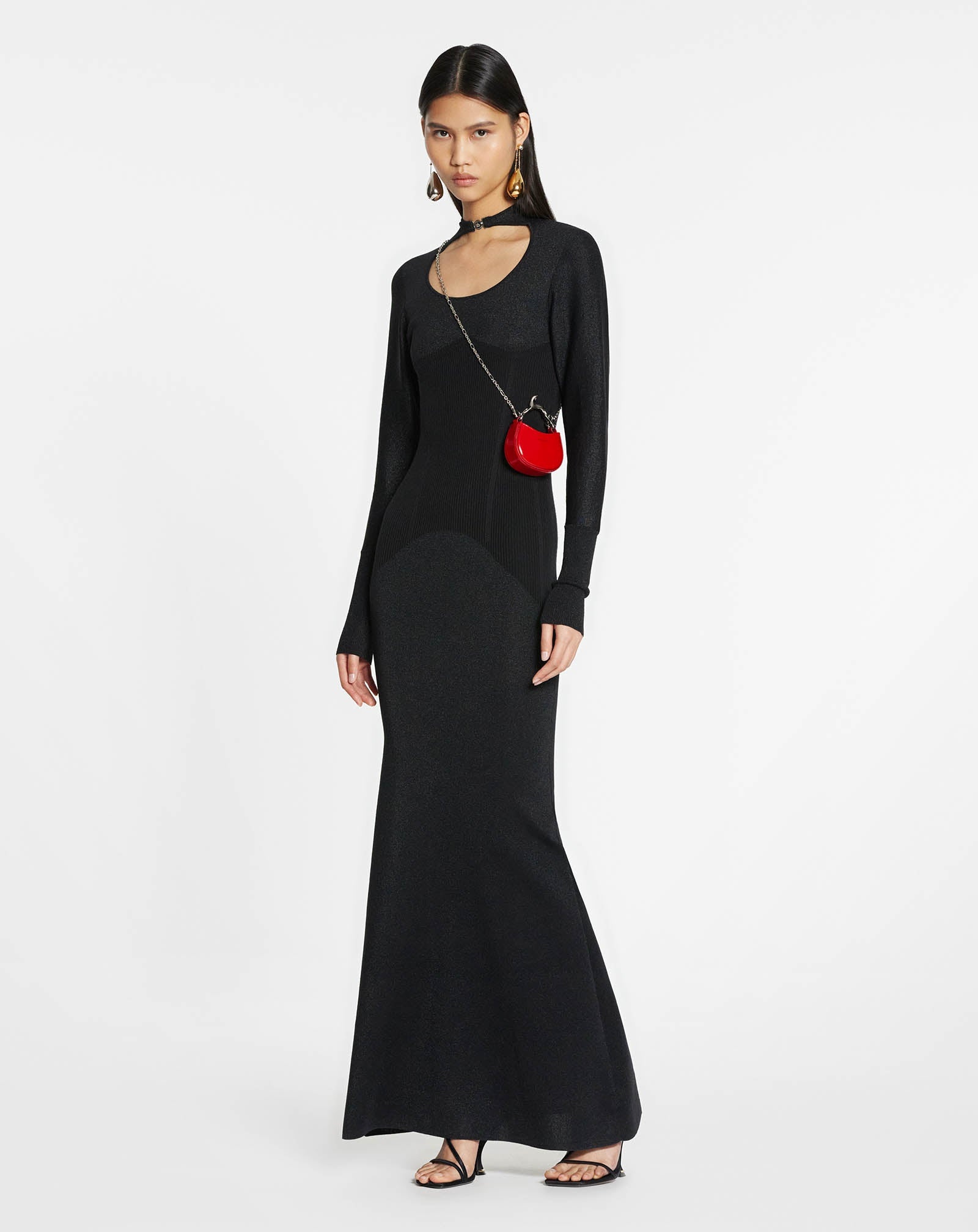KNITTED MIDI DRESS - 2
