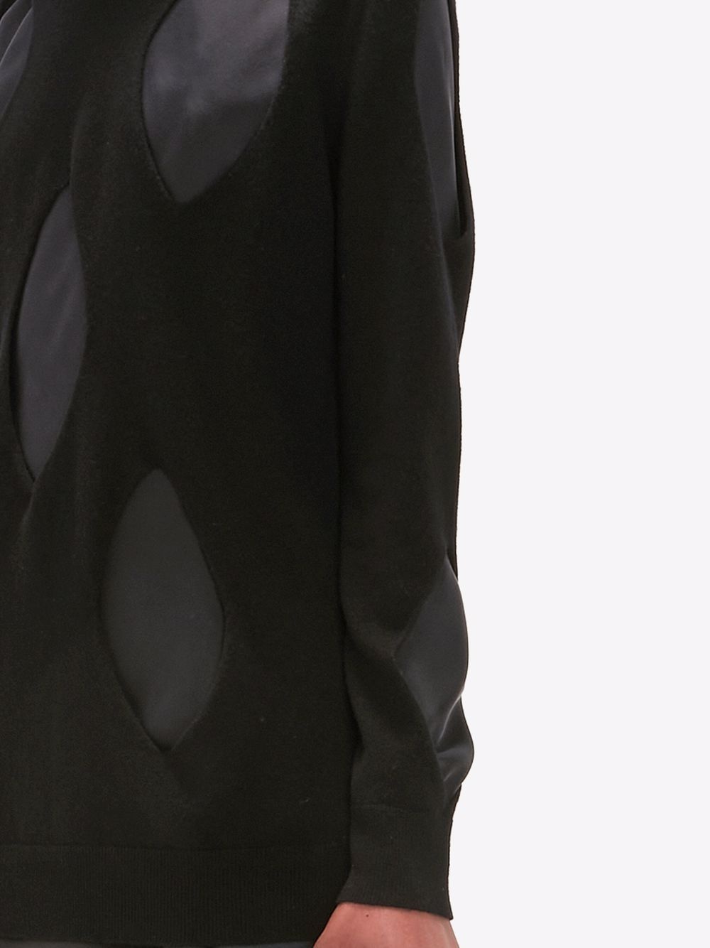 cut-out layered jumper - 5