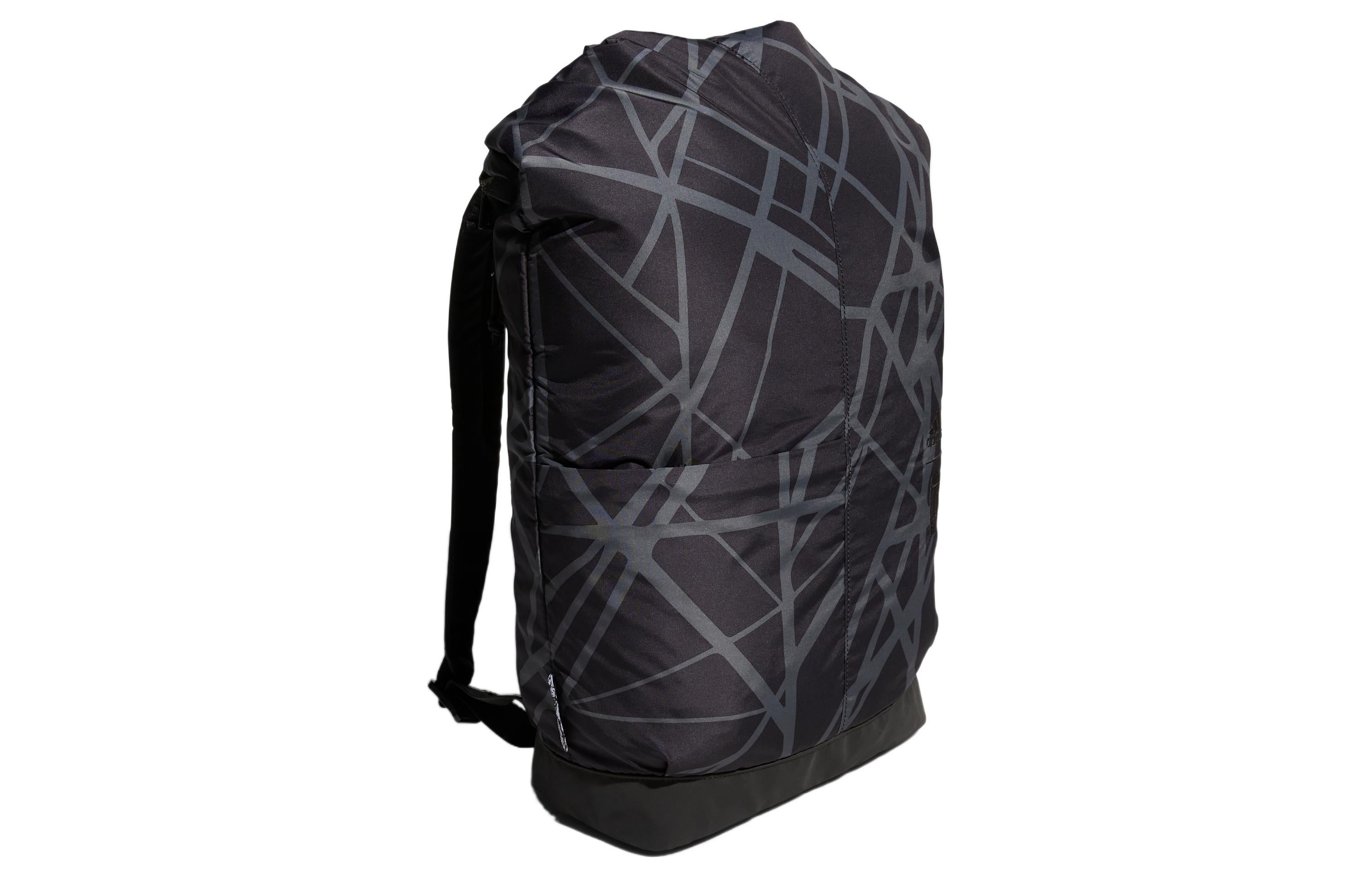 adidas Wuji Printed Backpack 'Black Grey' IA5296 - 2