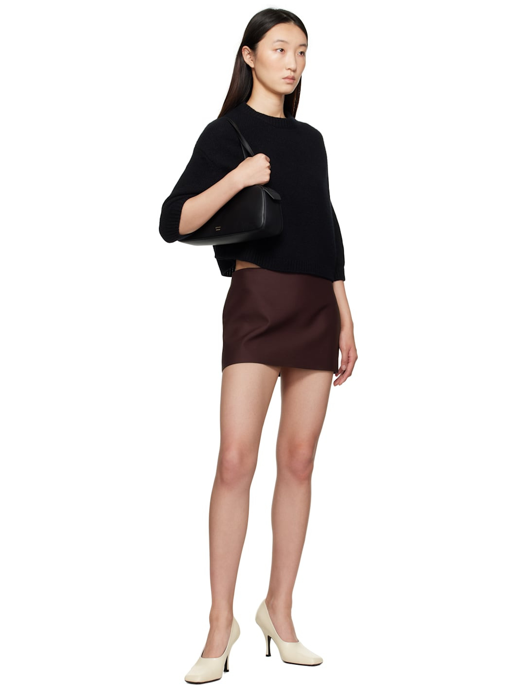 Burgundy Jett Miniskirt - 4