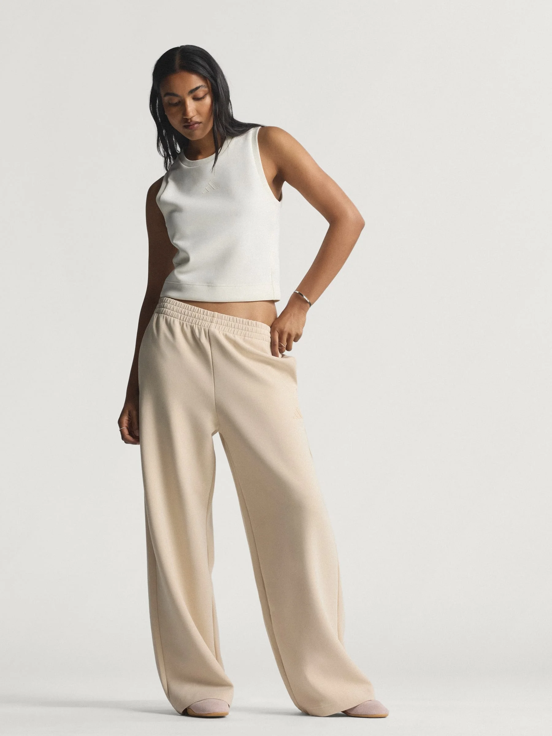 SOFT LUX STRAIGHT LEG PANTS - 1