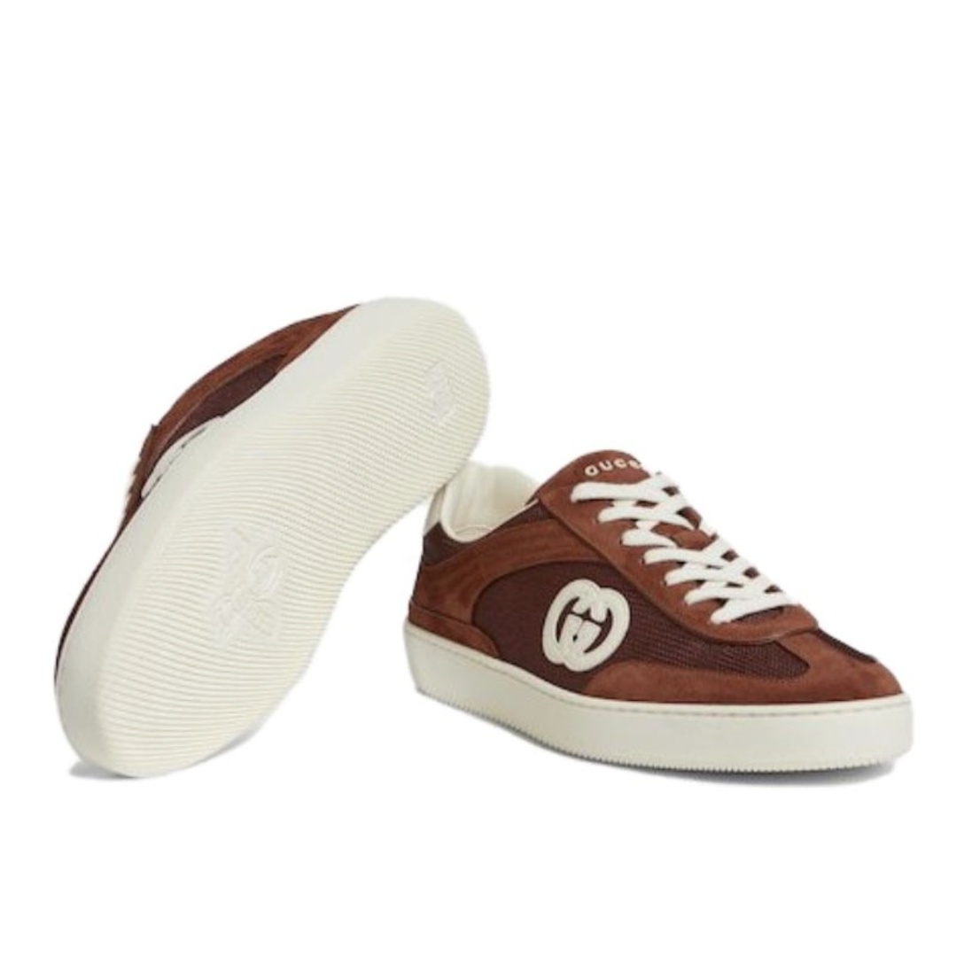 Gucci Interlocking Suede 'Red White' 791742-AADM0-6741 - 6