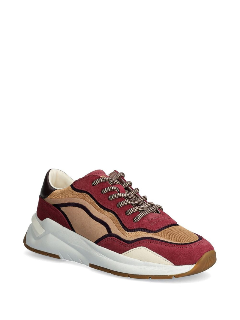 BOSS logo-print sneakers outlook