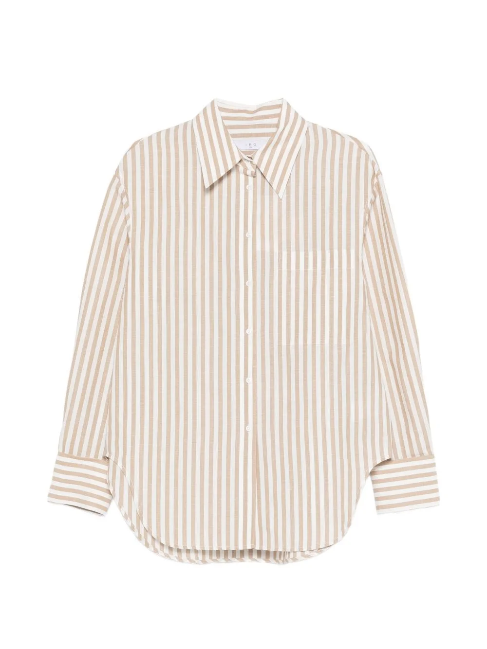 Azaloa striped cotton blouse - 1