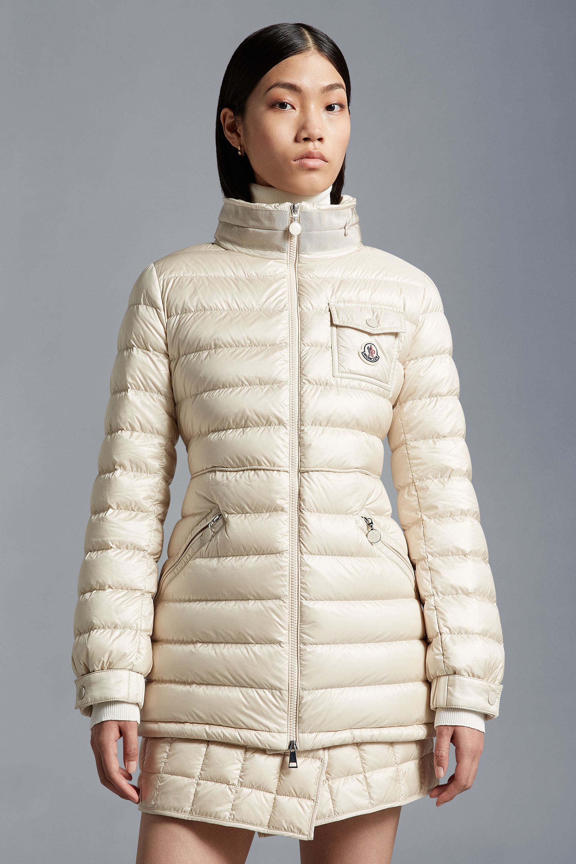 【MONCLER】MADINE DOWN JACKET Moncler Madine Hooded Puffer Down Jacket | Neutrals | FARFETCH