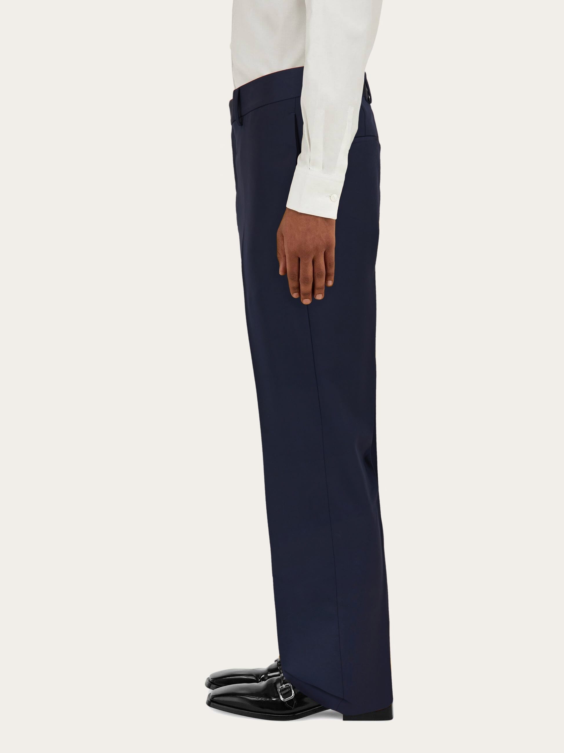 Flat front trouser - 3