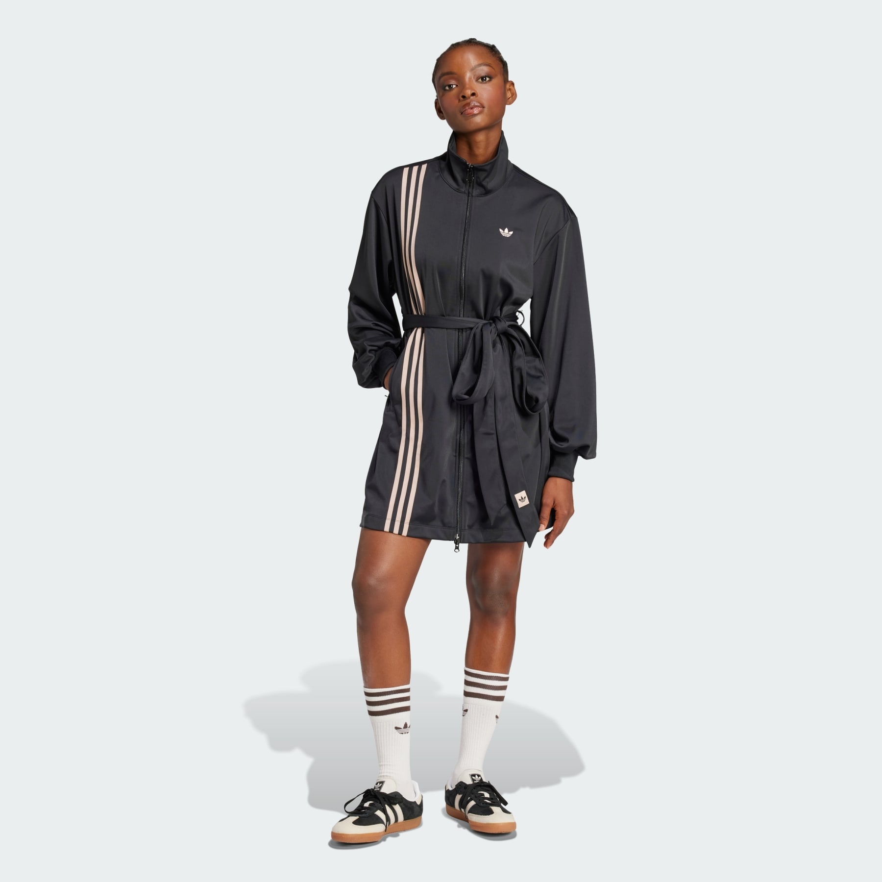 3-Stripes Wrapped Track Suit Dress - 2