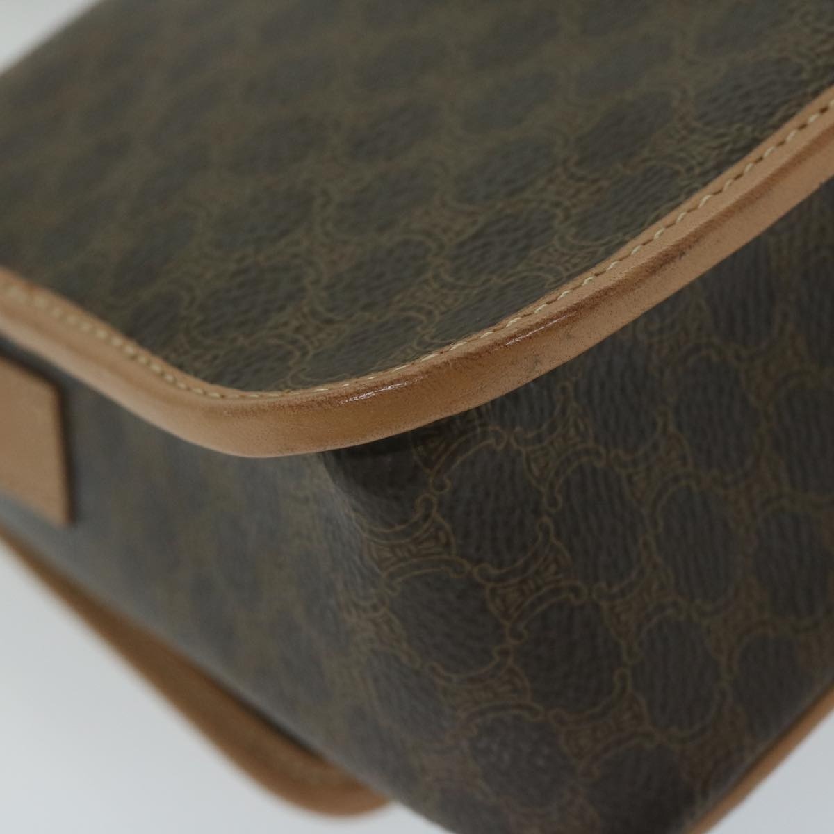 CELINE Macadam Canvas Shoulder Bag - 16