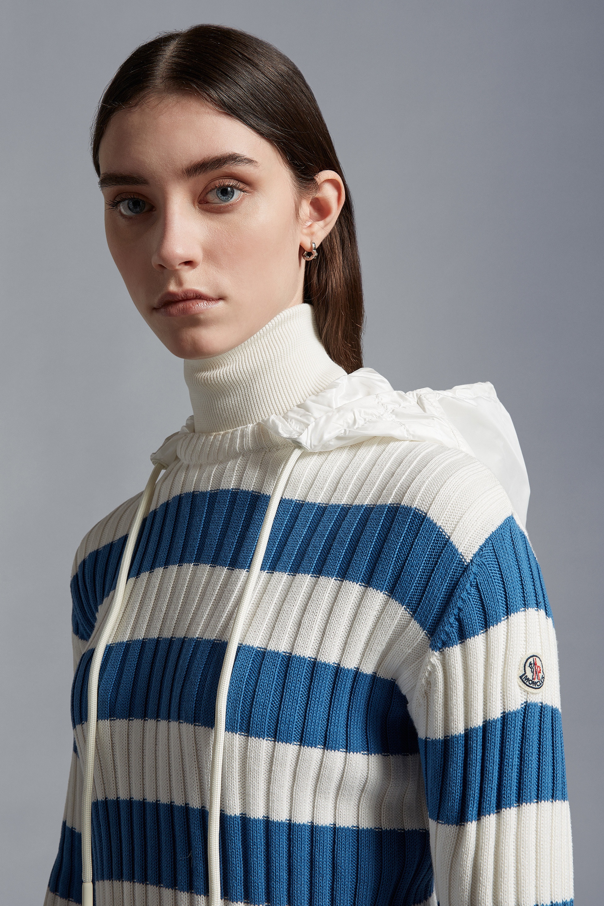 Hooded Cotton Sweater - 4