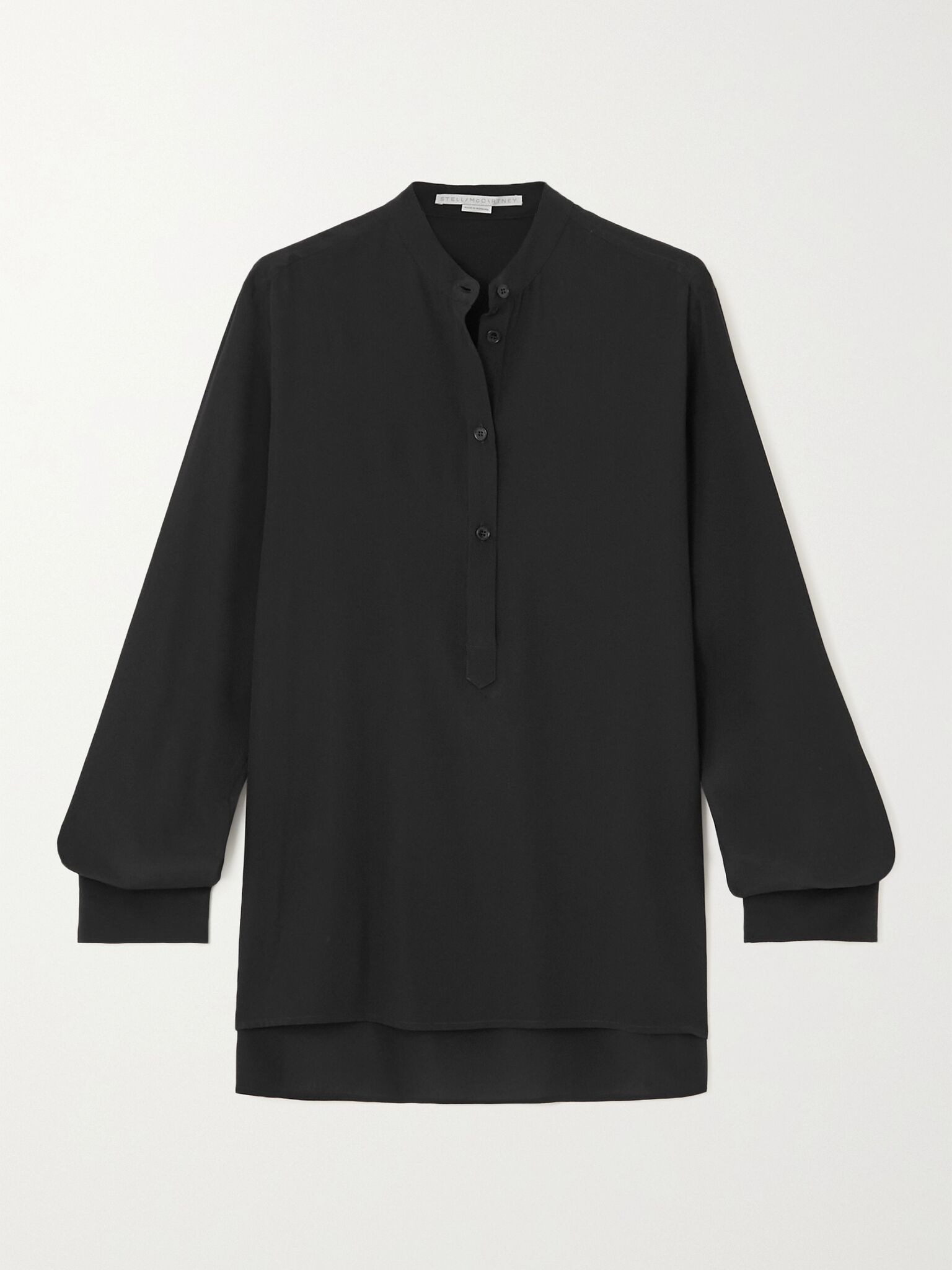 + NET SUSTAIN Eva silk crepe de chine blouse Black - 1