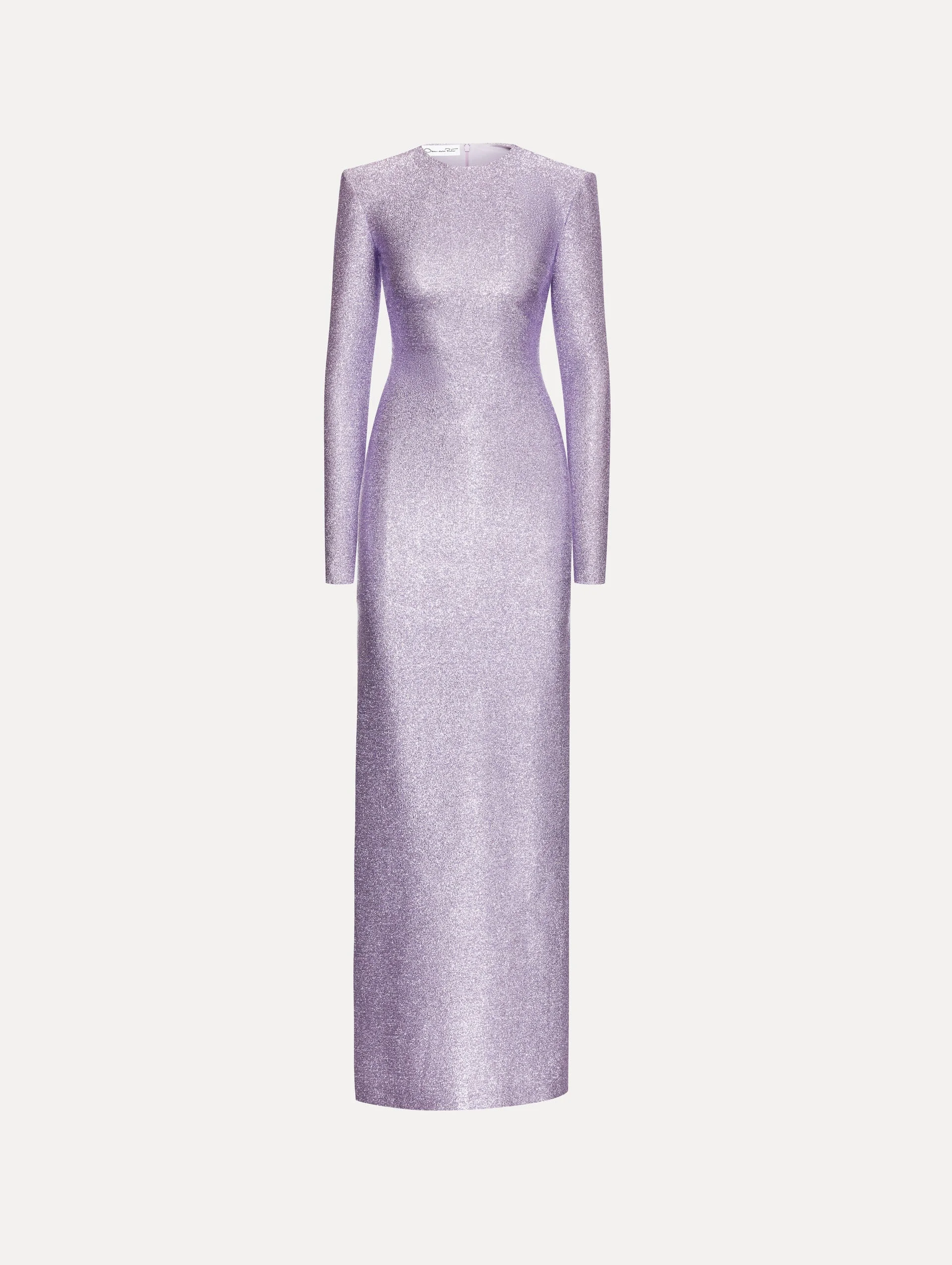 LAMÉ COLUMN GOWN - 1