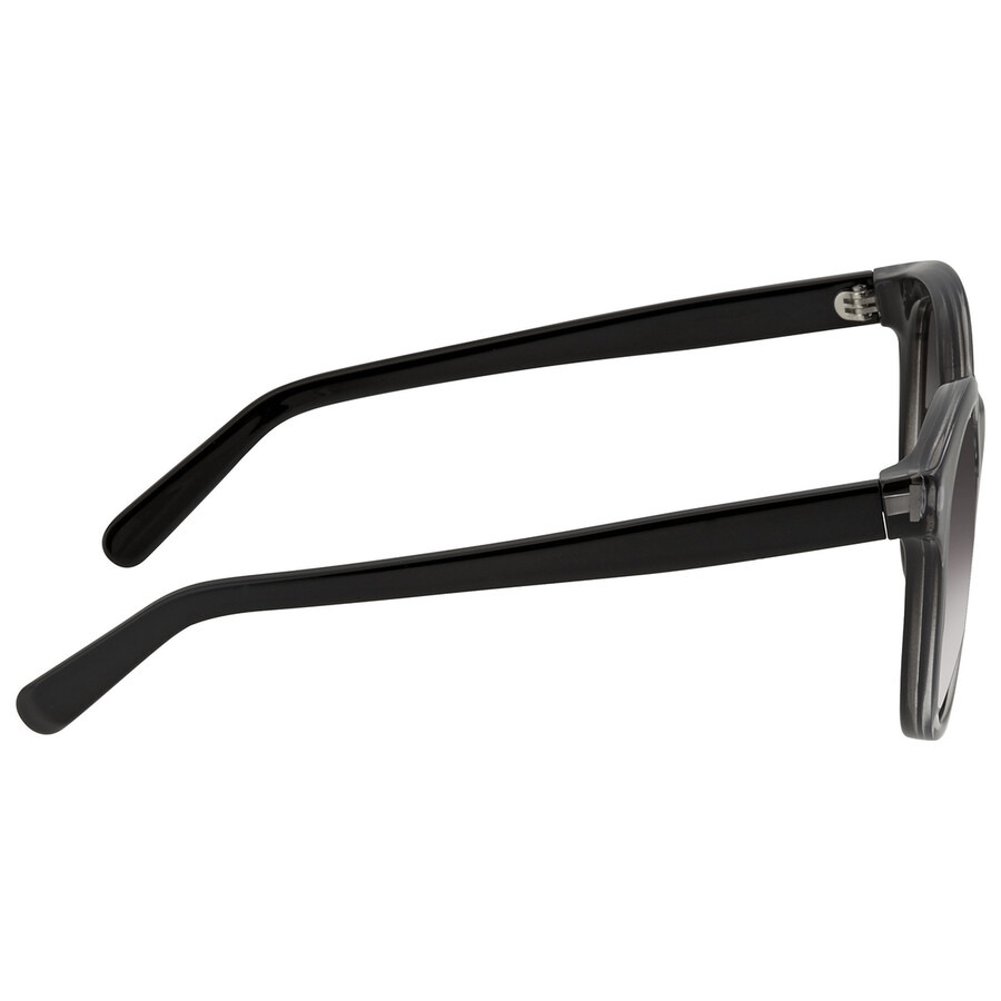 Salvatore Ferragamo Grey Gradient Round Ladies Sunglasses SF833S00153 - 4