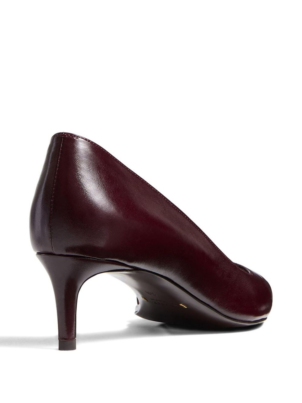 pointed toe kitten heel pumps - 4