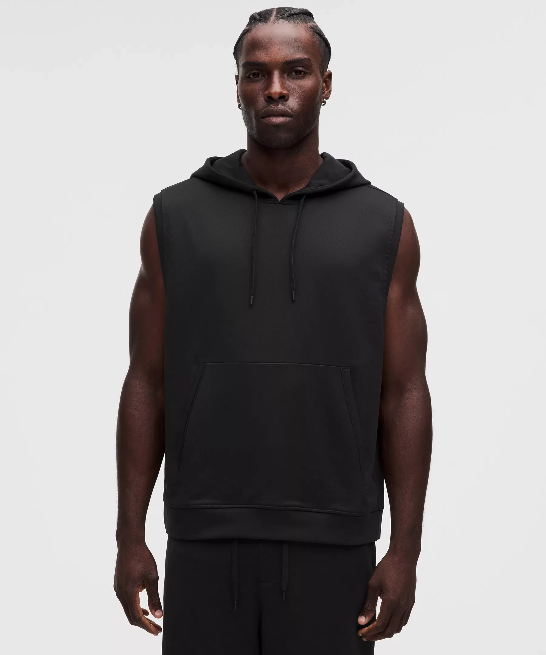 Warm-Up Sleeveless Gym Hoodie - 1