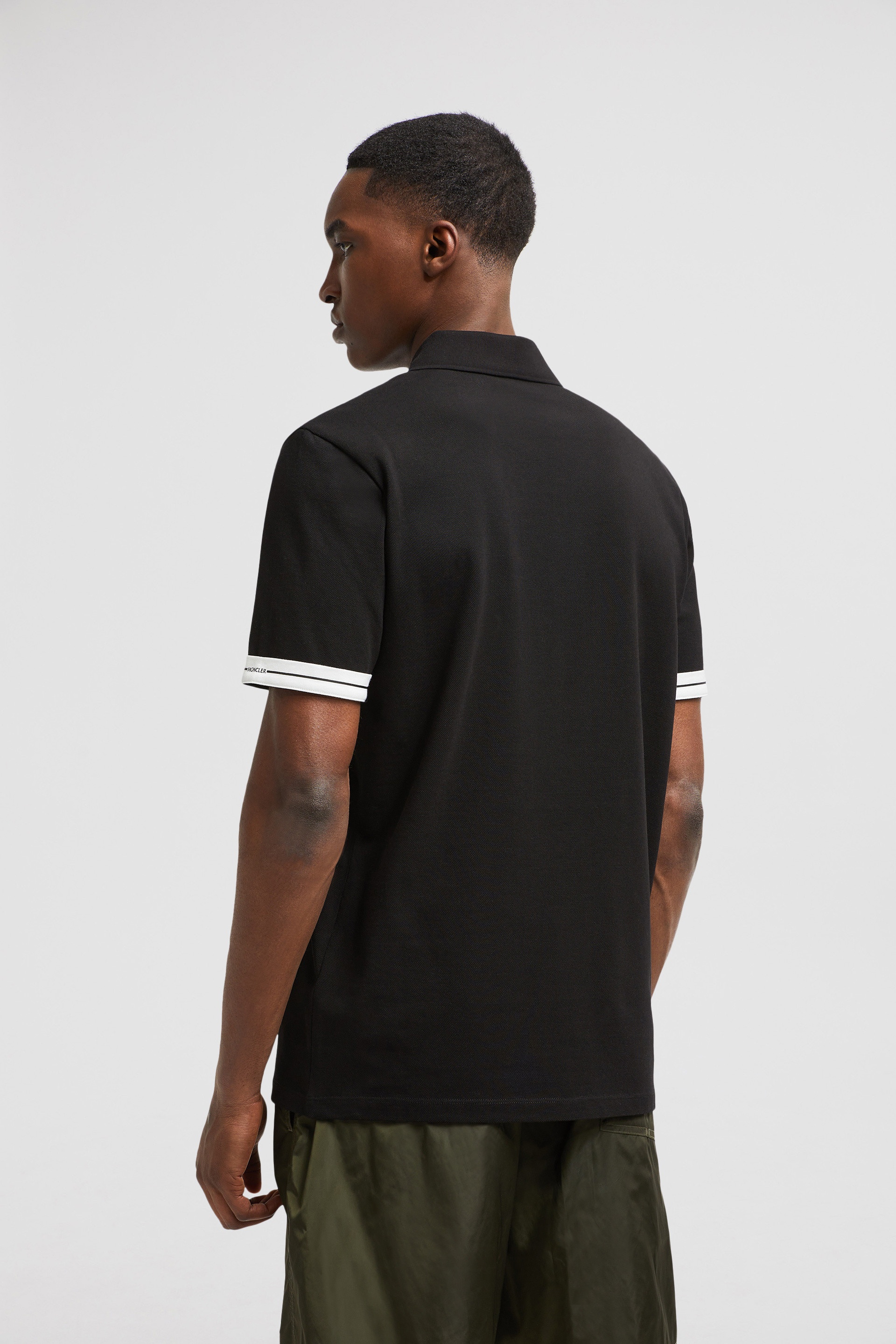 Logo Cotton Piquet Polo Shirt - 5