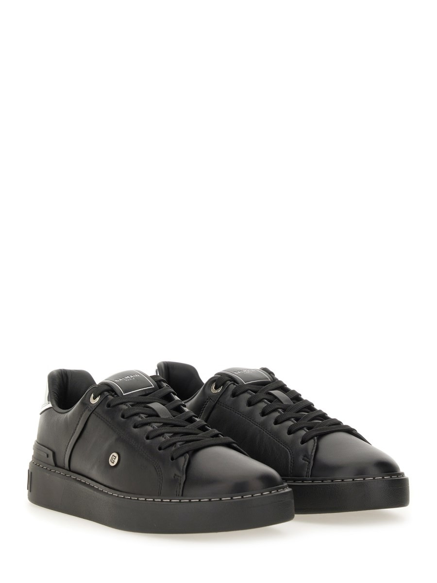 CALFSKIN LEATHER B-COURT SNEAKER - 2