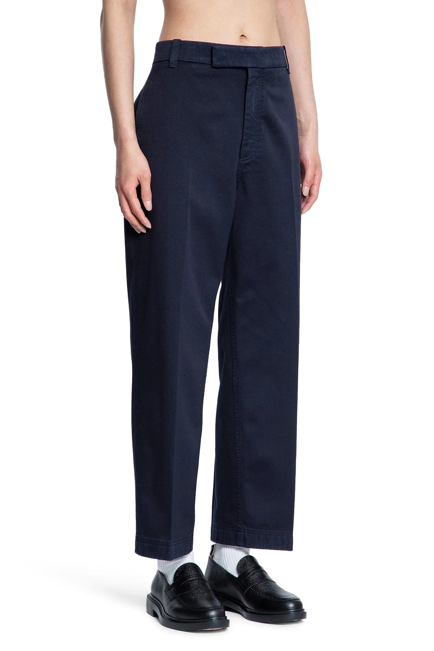 Garment-Dyed-Chino-Trousers-In-Cotton-Twill - 2