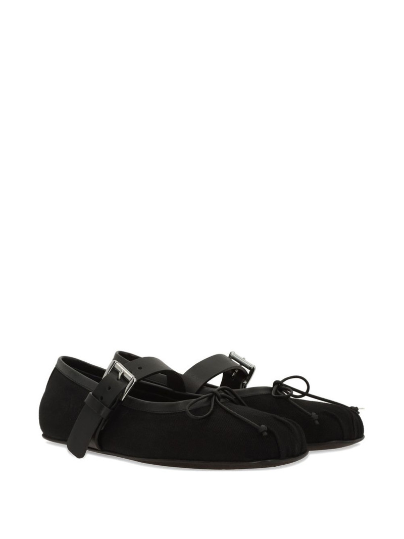 Ann Demeulemeester Zoey buckle ballet flats outlook