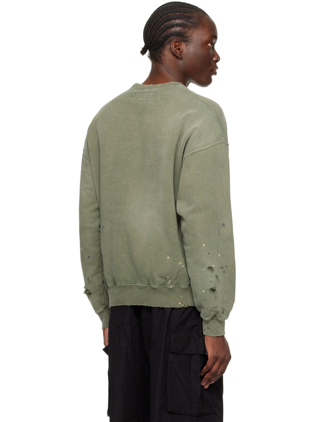 Khaki Damage Sweatshirt - 3