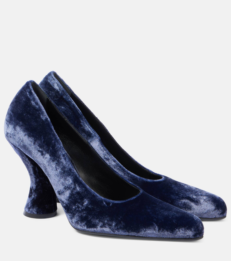 95 velvet pumps - 1