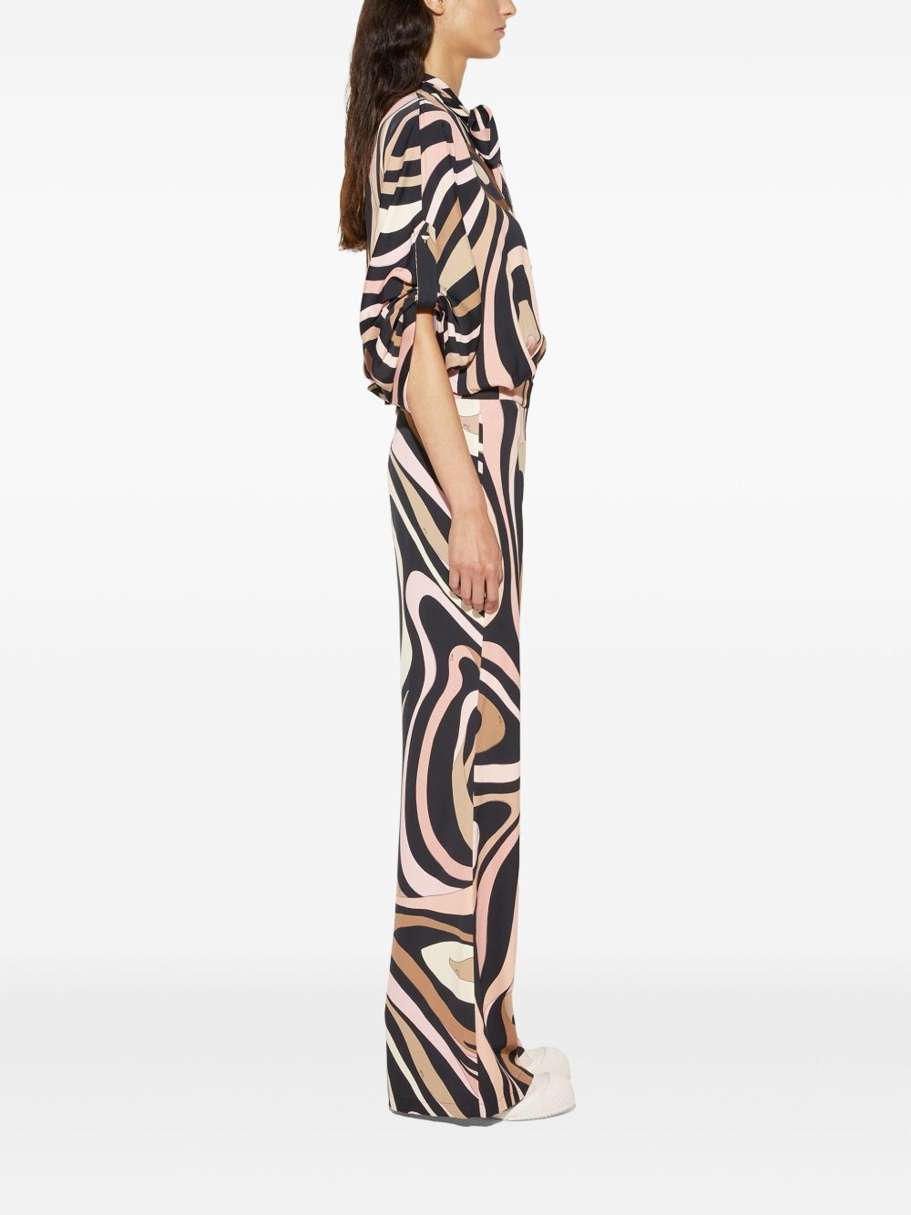 marmo-print jumpsuit - 3