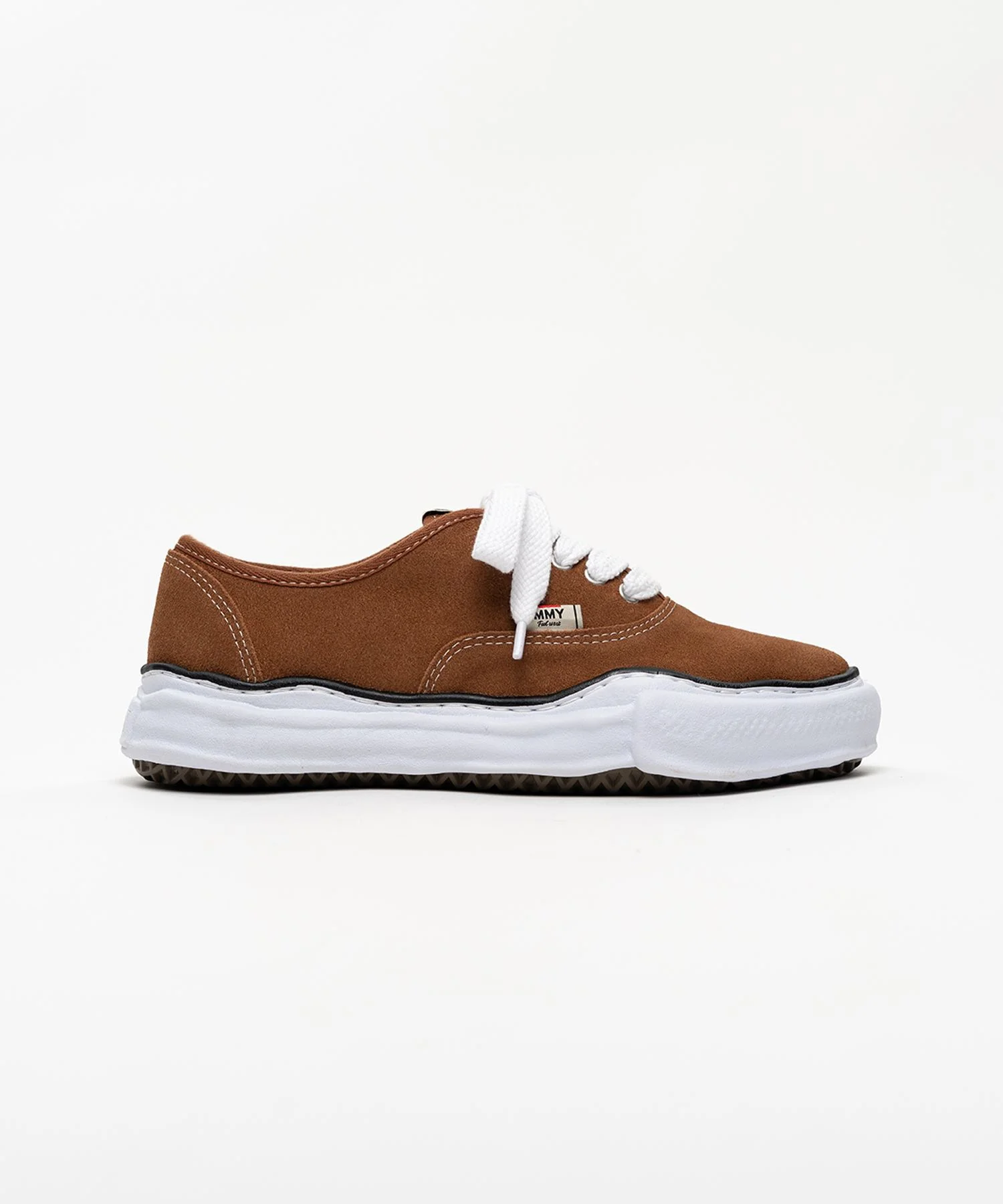 "BAKER" OG Sole Suede Low-top Sneakers - 1