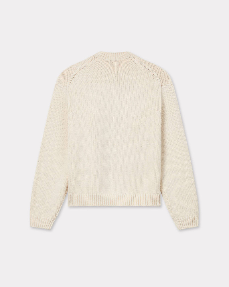 KENZO 'KENZO VERDY MARKET' embroidered jumper in wool and cotton outlook