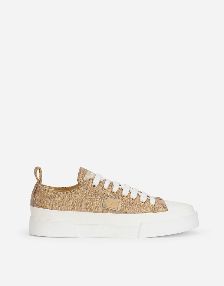 Brocade Portofino light sneakers with logo plate - 1