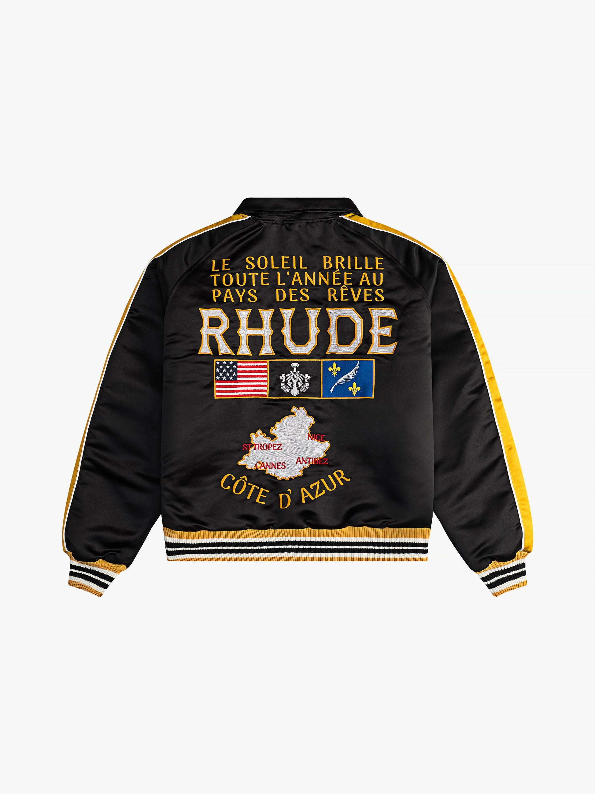 LE SOLEIL SATIN BOMBER - 2