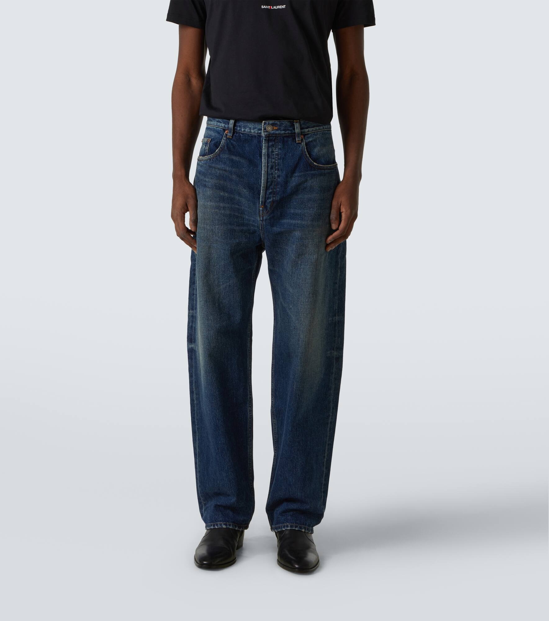 High-rise straight jeans - 3
