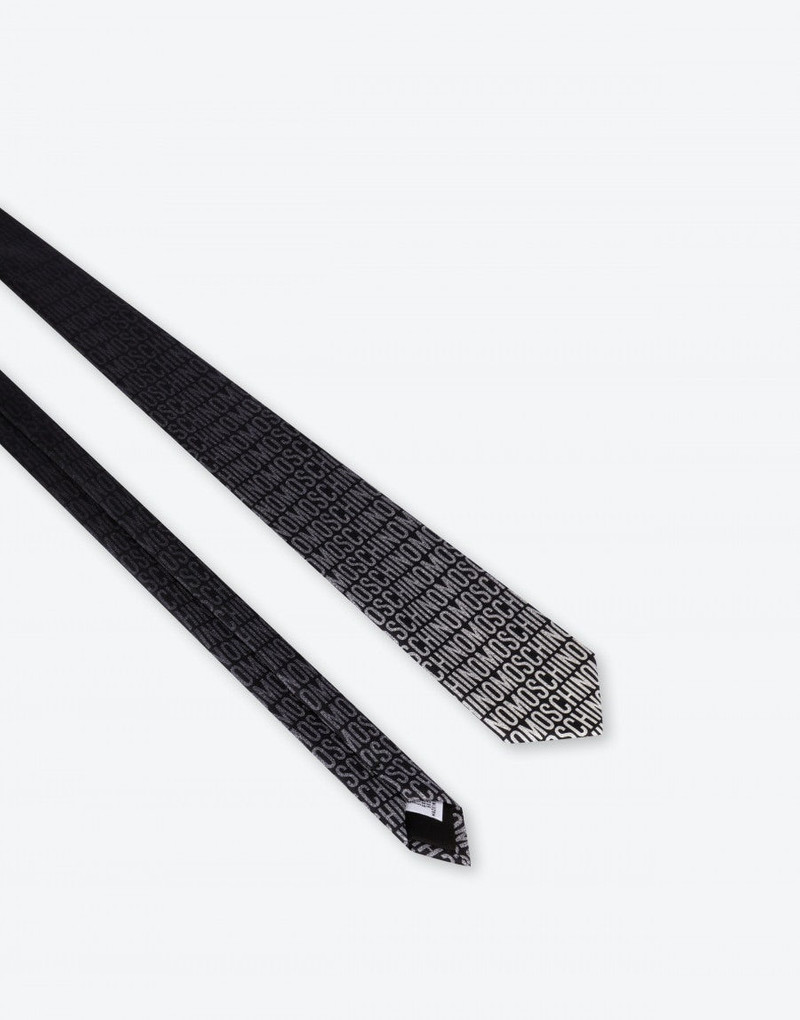 Moschino DEGRADING LOGO TIE outlook