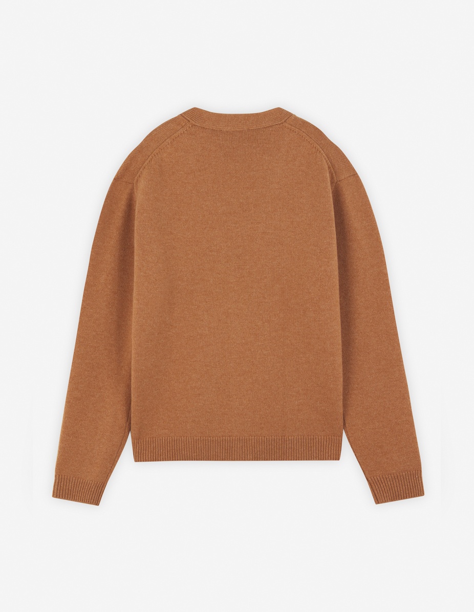 FOX HEAD INTARSIA COMFORT CARDIGAN - 5