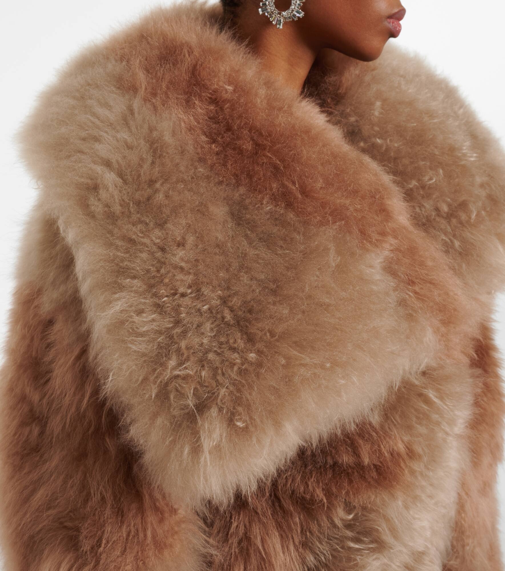Shearling bomber jacket - 5