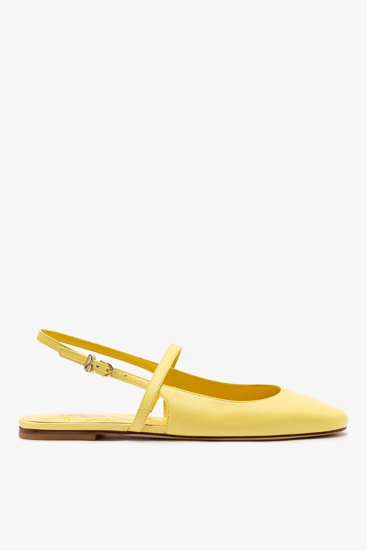 Georgina Ballet Flat Lemonade Leather - 1