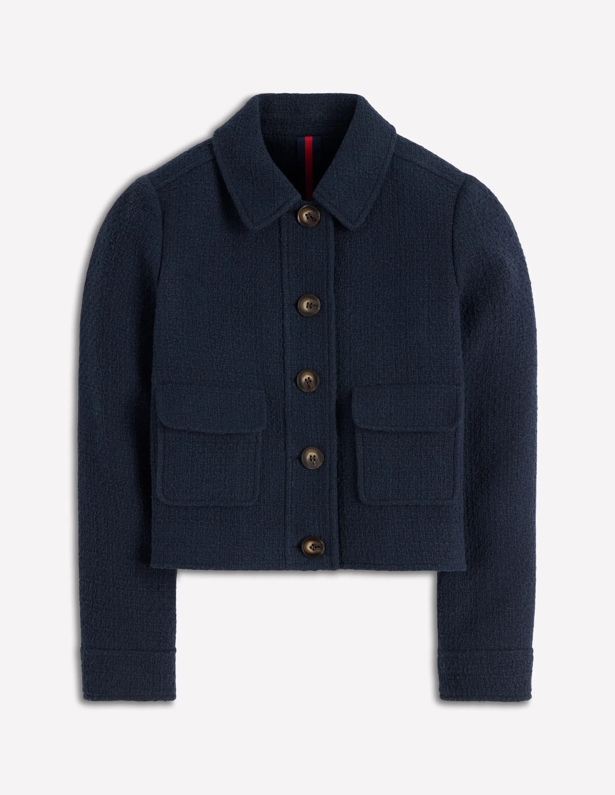 Lisburn Patch Pocket Jacket-Navy - 1