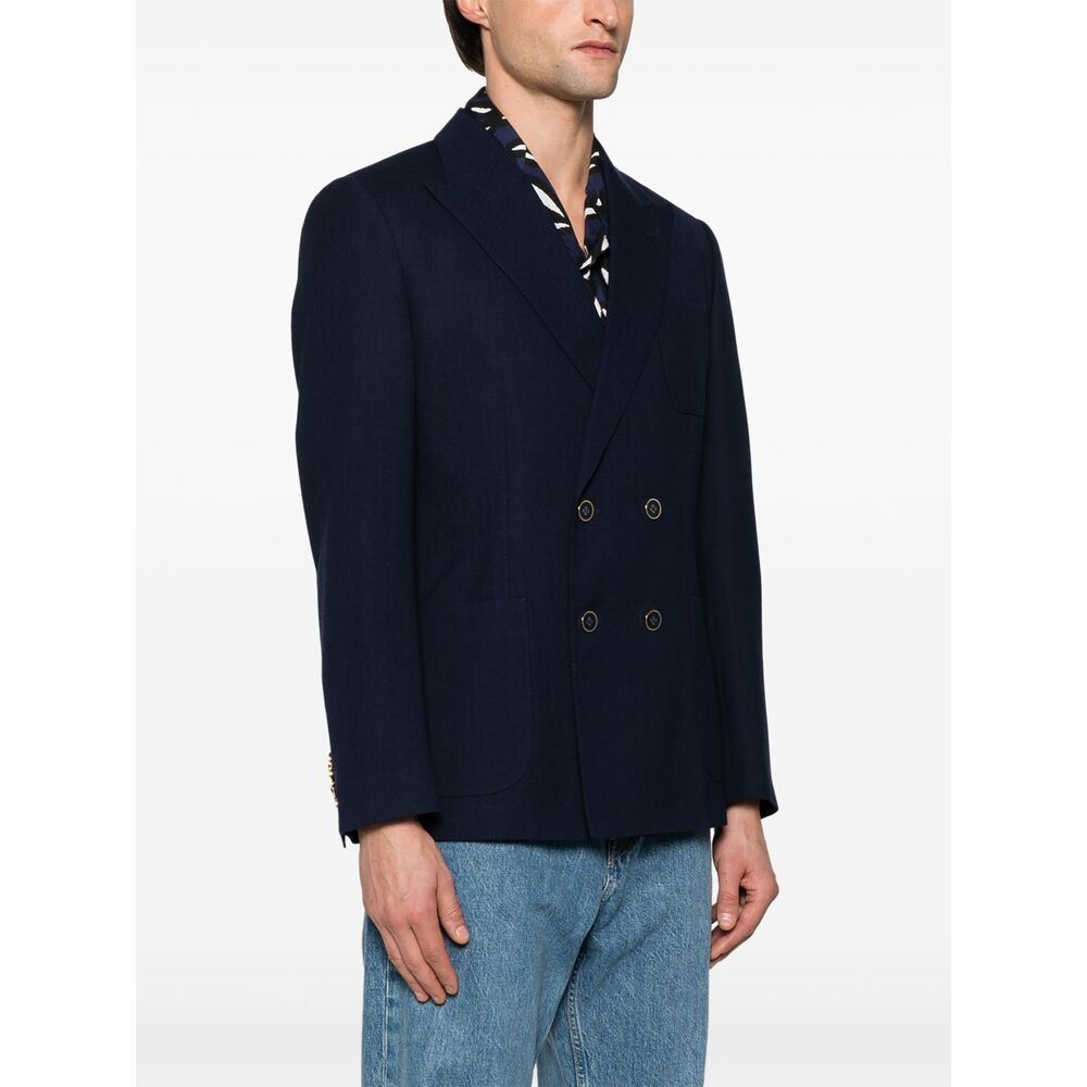 Dolce & Gabbana Blue Jackets - Blazers Men - 2