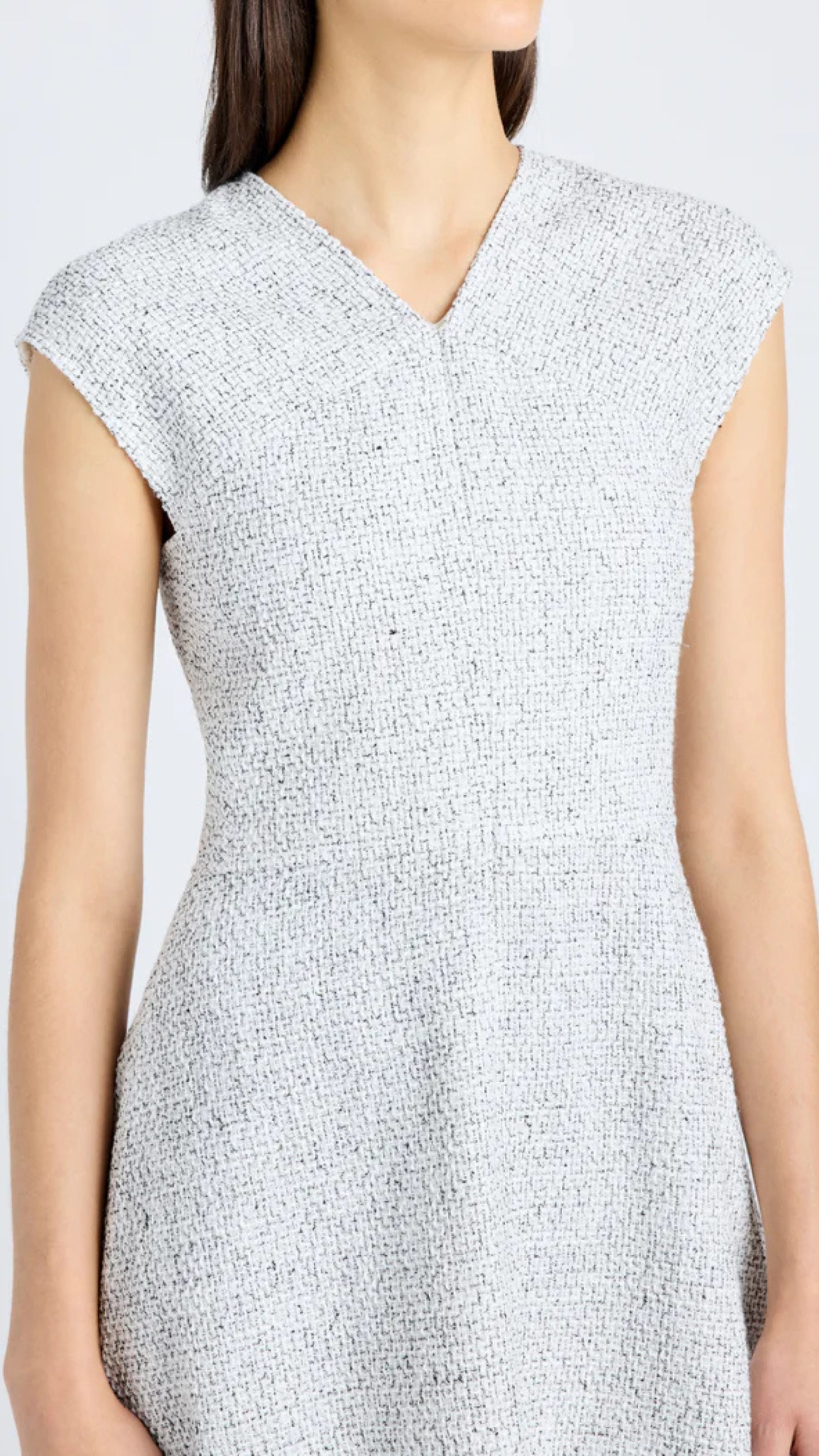 Manon Dress in Tweed - 4