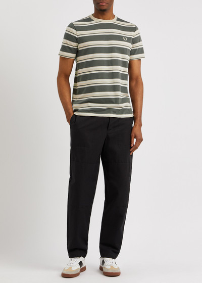 Fred Perry Striped cotton T-shirt outlook