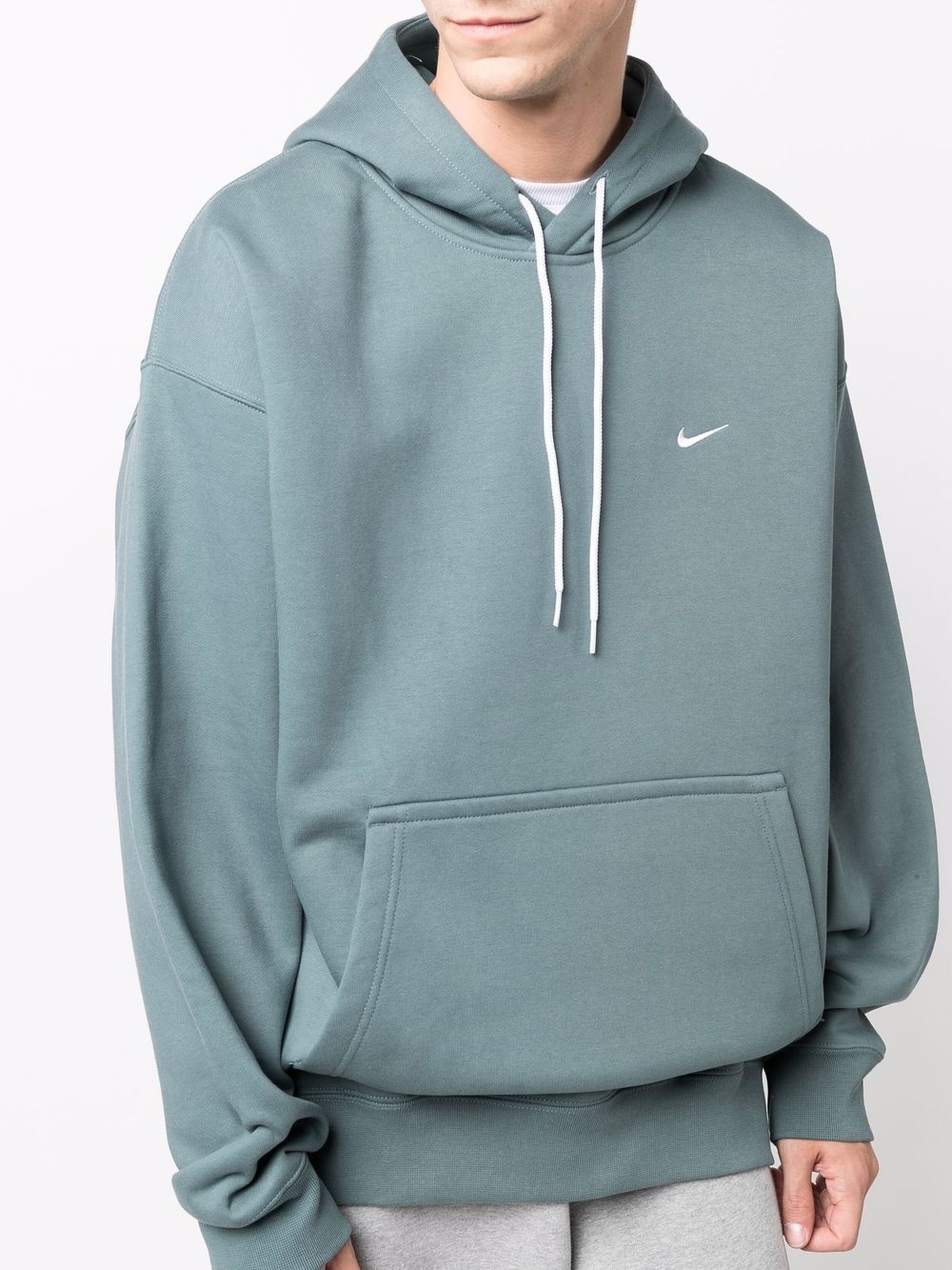 NRG swoosh drawstring hoodie - 5