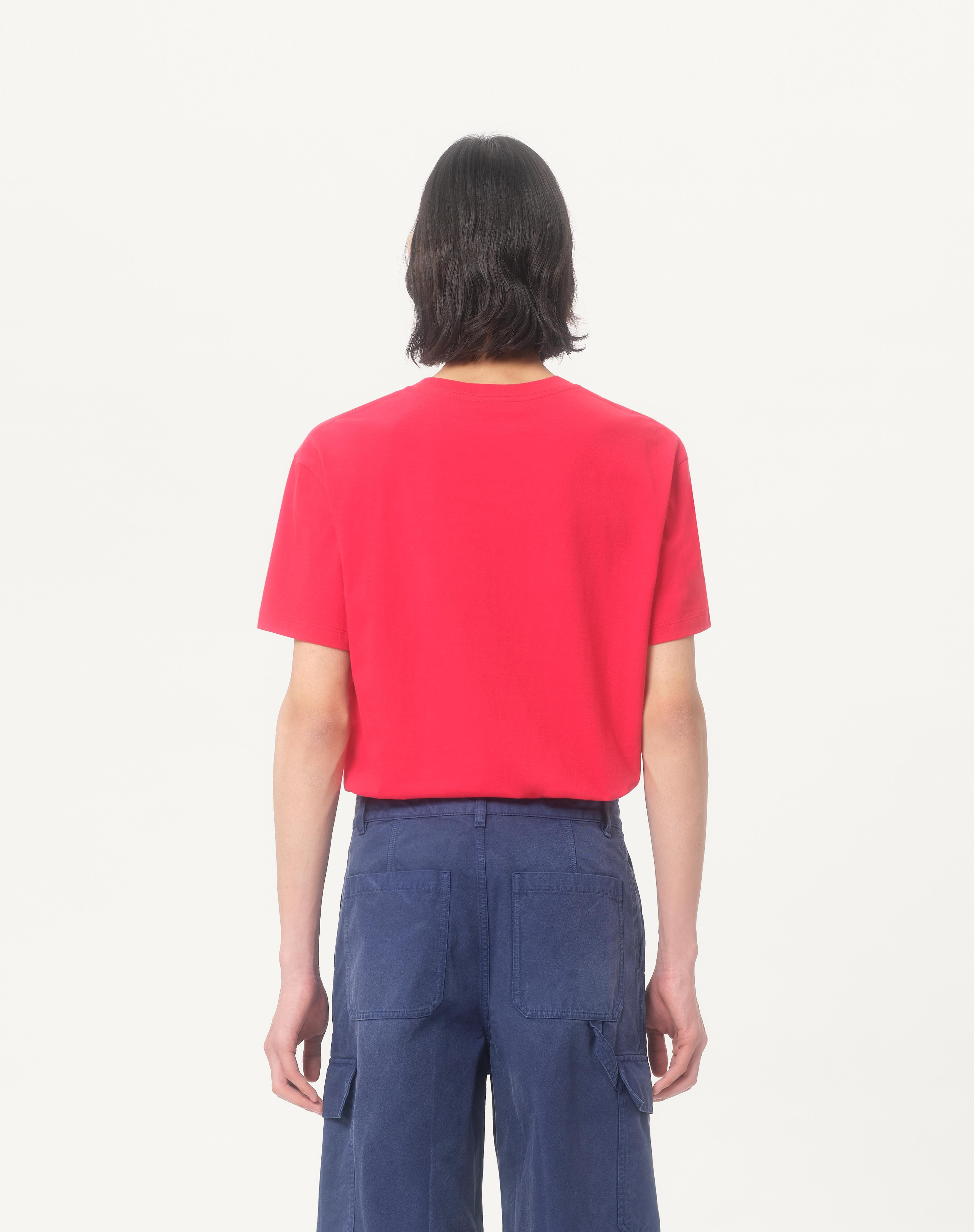 COTTON T-SHIRT WITH VLOGO PATCH - 6