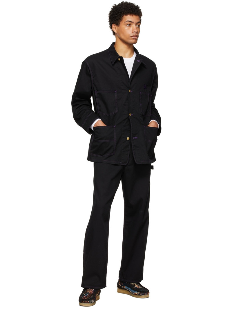 NEEDLES Black Smith's Edition Coverall Twill Shirt outlook