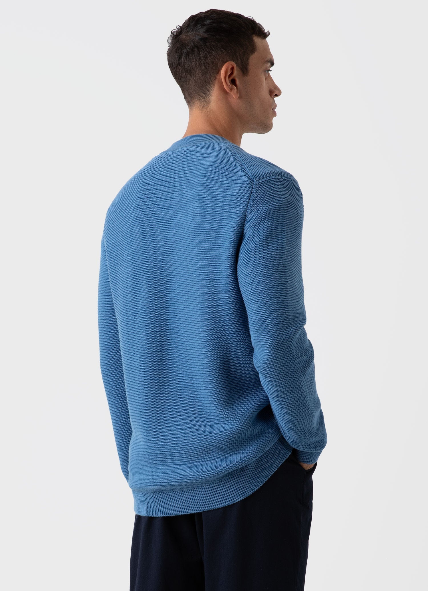 Cotton Texture Cardigan - 4