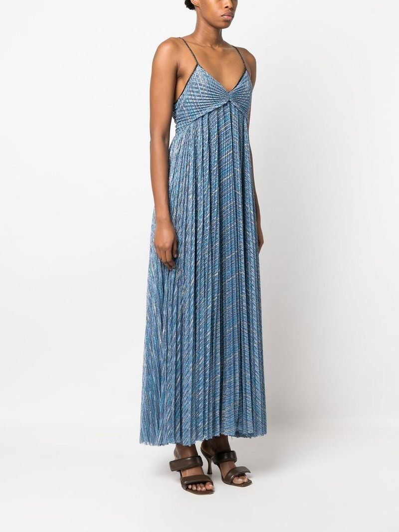 pleated empire-line dress 3