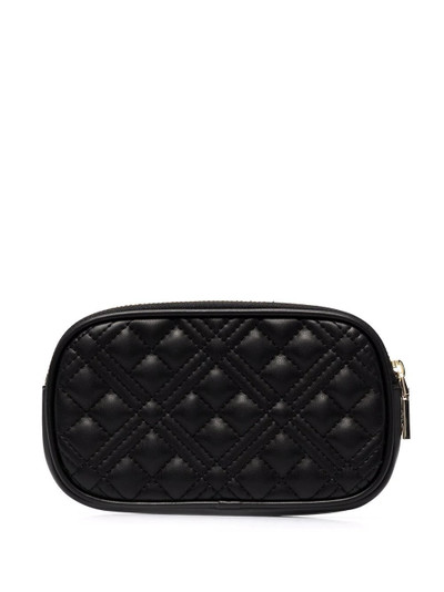 Moschino quilted faux-leather wallet outlook