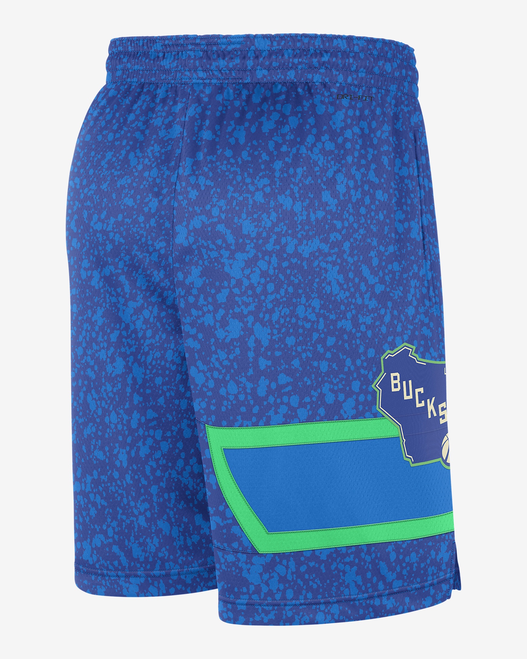 Milwaukee Bucks City Edition 2023/24 Nike Men's Dri-FIT NBA Swingman Shorts - 2