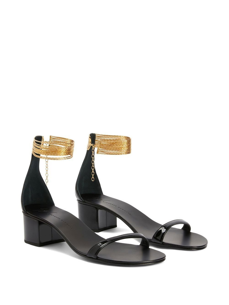 Giuseppe Zanotti Kay leather sandals outlook