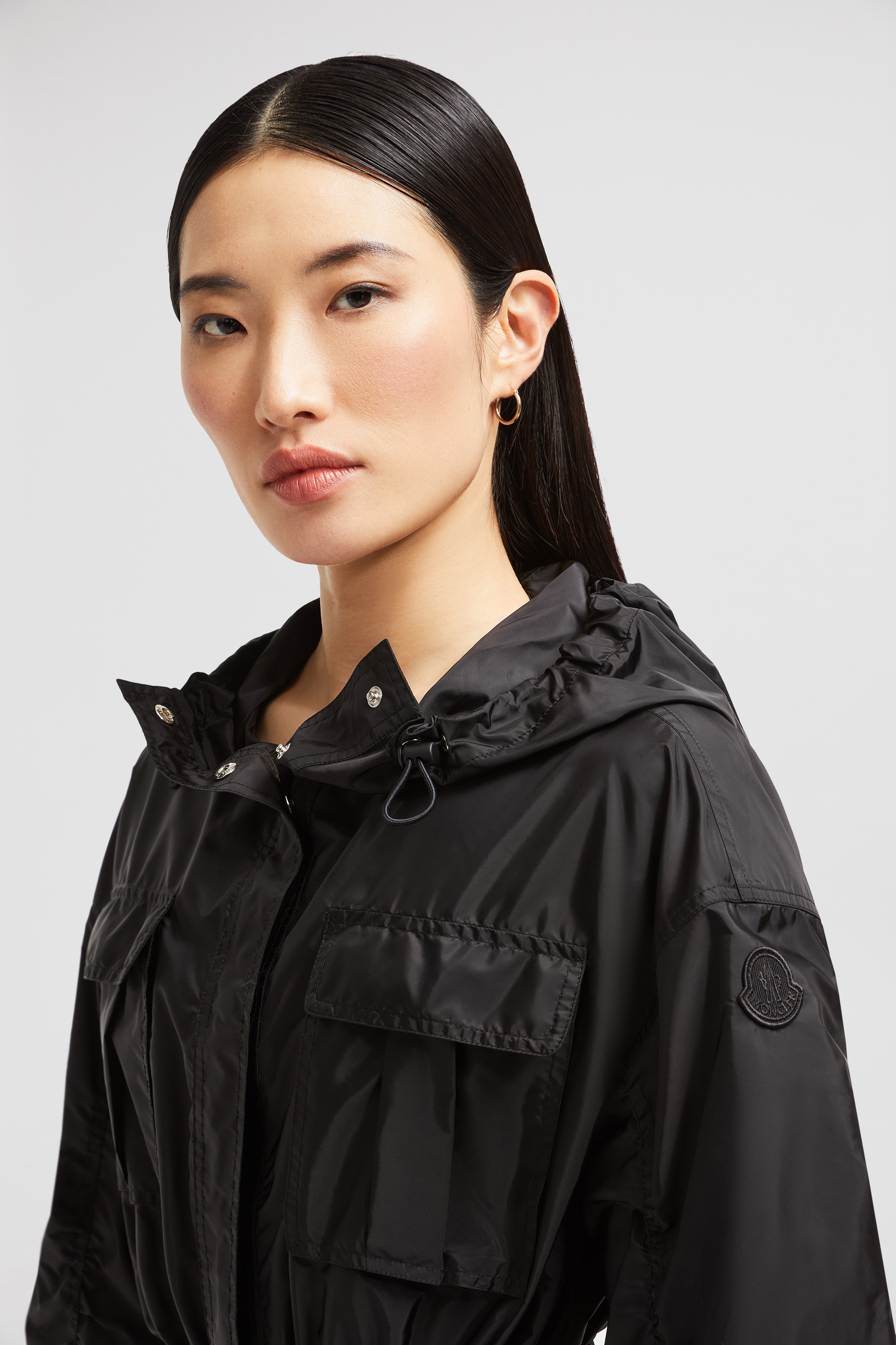 Curton Hooded Peplum Jacket - 4